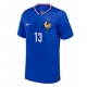 Franța Kante #13 Tricou Fotbal Replică European 2024 Barbati Acasa